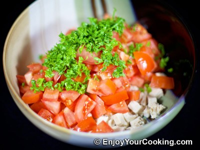 Tomato and Chicken Salad Recipe: Step 5