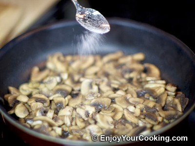 Chicken and Mushroom Salad Recipe: Step 4