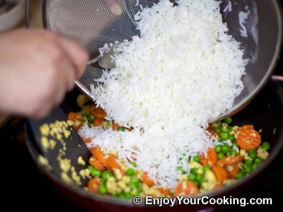 Fried Rice with Shrimps Recipe: Step 13