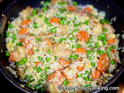 Fried Rice with Shrimps Recipe: Step 16