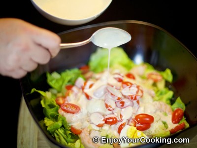 Shrimp, Lettuce and Egg Salad Recipe: Step 13