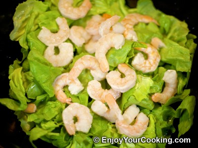 Shrimp, Lettuce and Egg Salad Recipe: Step 3