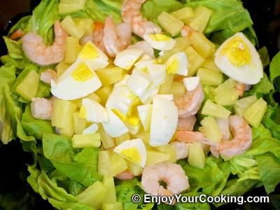Shrimp, Lettuce and Egg Salad Recipe: Step 5