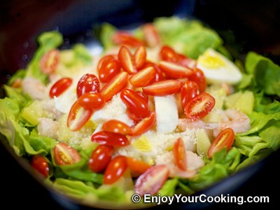 Shrimp, Lettuce and Egg Salad Recipe: Step 7