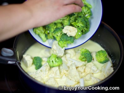 Vegetables with Cream Recipe: Step 3