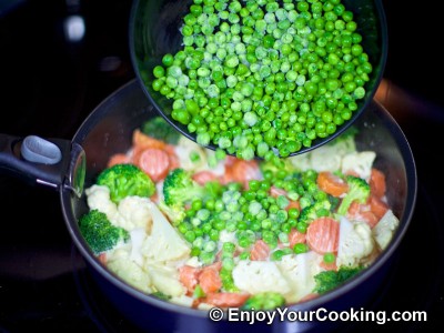 Vegetables with Cream Recipe: Step 5