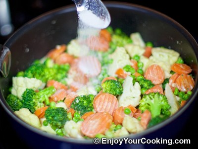 Vegetables with Cream Recipe: Step 6