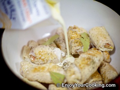 Chicken Rolls with Oranges Recipe: Step 12