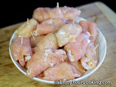 Chicken Rolls with Oranges Recipe: Step 7