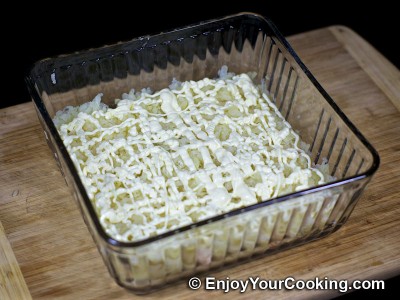 Shrimp, Egg and Potato Layered Salad Recipe: Step 11