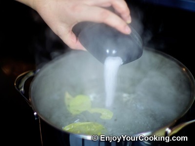 Shrimp, Egg and Potato Layered Salad Recipe: Step 3