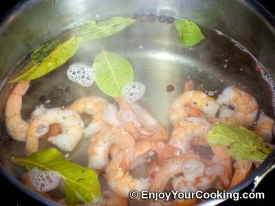 Shrimp, Egg and Potato Layered Salad Recipe: Step 4