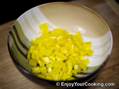 Salad with Chicken and Fresh Vegetables Recipe: Step 3
