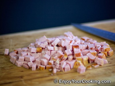 Ham, Pineapple and Peas Salad Recipe: Step 2