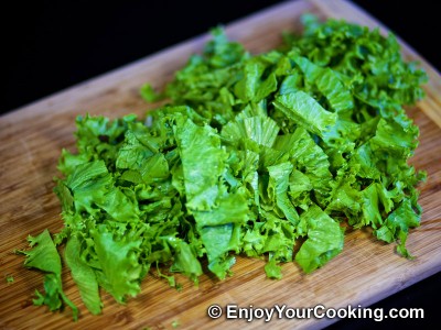 Ham, Pineapple and Peas Salad Recipe: Step 5