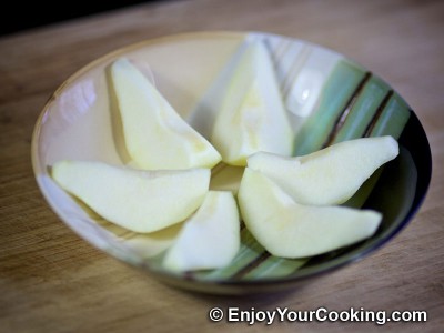 Veal Rolls with Pear Recipe: Step 2