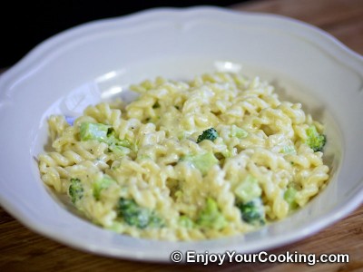 Creamy Fusilli Pasta with Broccoli and Cheese Recipe: Step 10
