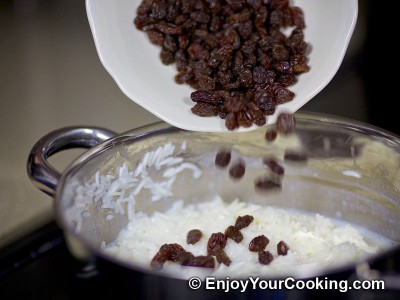 Rice, Milk and Raisins Porridge Recipe: Step 5