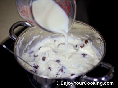 Rice, Milk and Raisins Porridge Recipe: Step 6