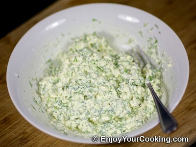 Tortilla Rolls with Fresh Cheese and Garlic Recipe: Step 6