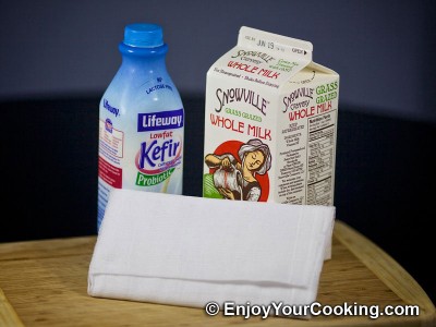 How to Make Quark from Milk: Step 1