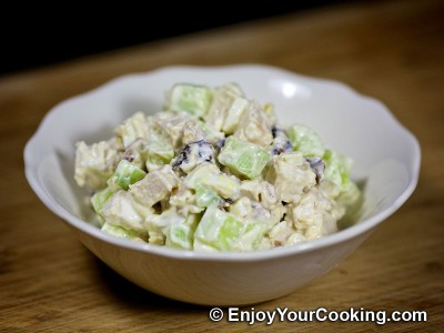 Chicken, Prunes and Cucumber Salad