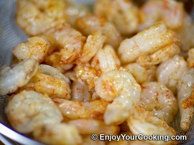 Shrimps in Sour Cream Sauce Recipe: Step 3