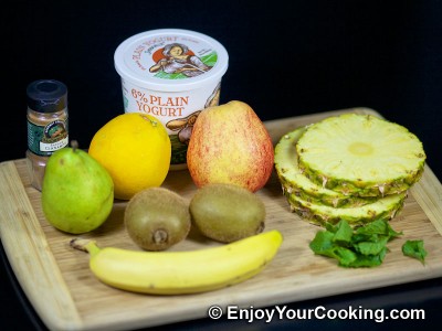 Fruit Salad with Yogurt Recipe: Step 1