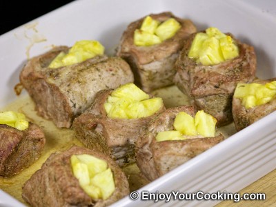 Pineapple Stuffed Pork Pockets Recipe: Step 6