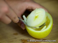 Then remove the core