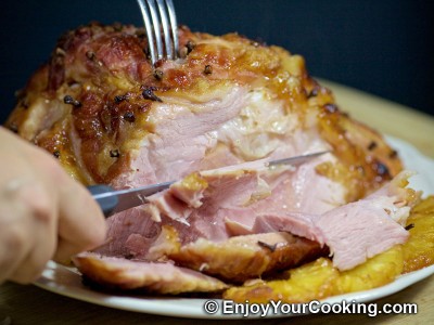 Pineapple Juice and Brown Sugar Glazed Ham Recipe: Step 8