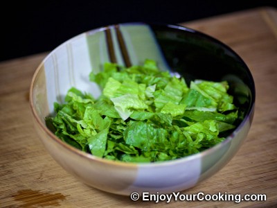 Apple, Sorrel and Lettuce Salad Recipe: Step 4