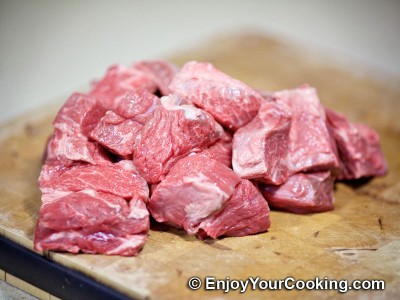 Recipe for Meat Stew with Beans: Step 2