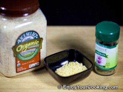 Recipe for Boiled Rice with Orzo: Step 1