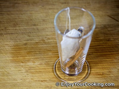Hot Camomile Tea with Rum Recipe: Step 2