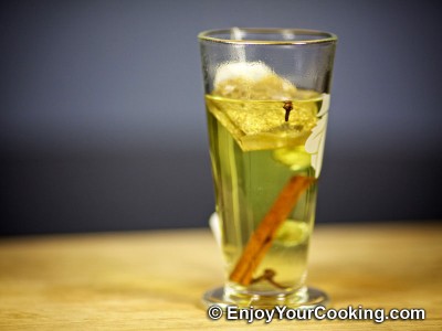Hot Camomile Tea with Rum Recipe: Step 4