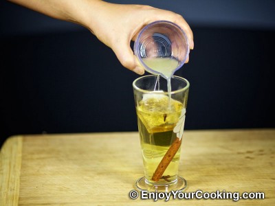 Hot Camomile Tea with Rum Recipe: Step 5