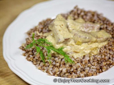 Recipe for Beef Liver with Sour Cream: Step 13