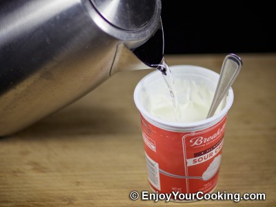 Recipe for Beef Liver with Sour Cream: Step 3