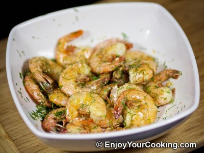 Recipe for Simple Fried Shrimps: Step 11