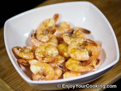 Recipe for Simple Fried Shrimps: Step 7