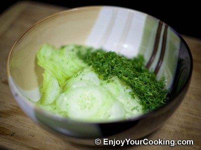 Cucumber and Dill Salad: Step 7