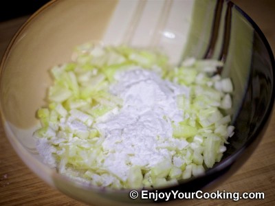 Recipe for Chopped Pork and Onion Rissoles: Step 3