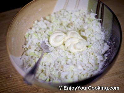 Recipe for Chopped Pork and Onion Rissoles: Step 5