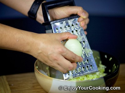 Recipe for Cabbage Pancakes: Step 4