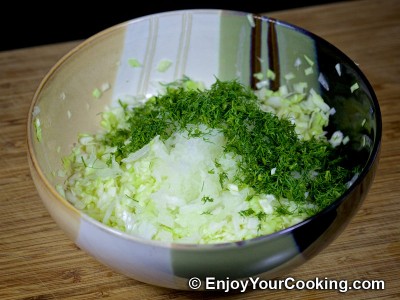 Recipe for Cabbage Pancakes: Step 5