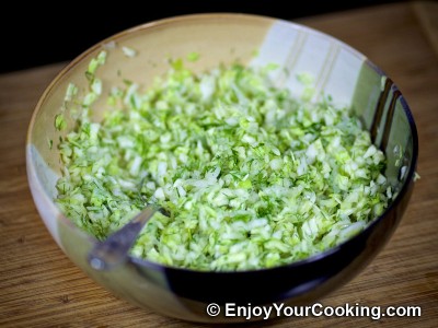 Recipe for Cabbage Pancakes: Step 6