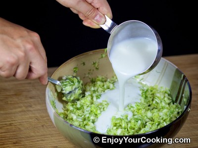 Recipe for Cabbage Pancakes: Step 9