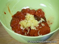Add ketchup or tomato paste