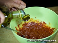 Add olive oil